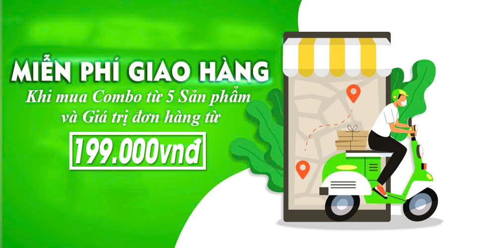 Miễn phí giao hàng