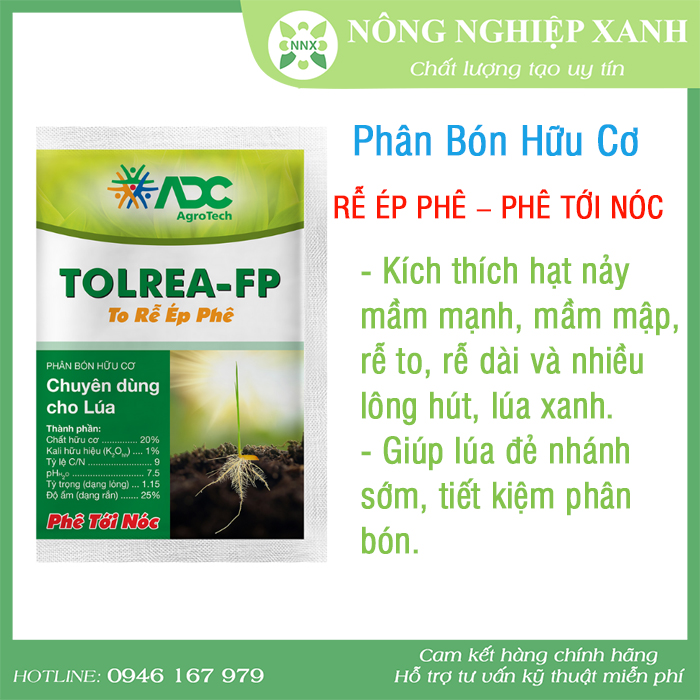 Phân bón hữu cơ TOLREA-FP 50ml
