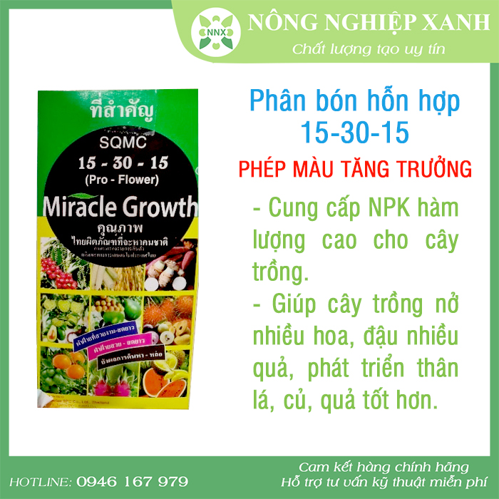 Phân bón hỗn hợp NPK 15-30-15
